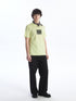 LC Waikiki Crew Neck Short Sleeve Printed Combed Cotton Men's T-shirt